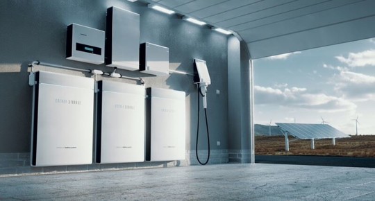 Home with microgrid