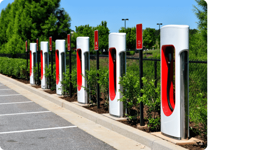 Commercial Electric Car Chargers